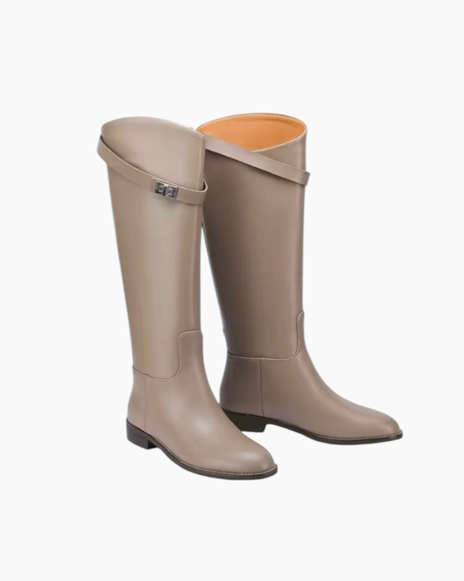 Jumping boots støvler med spænde/lås