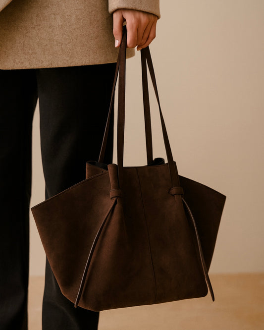 Nora Taske - Vegansk ruskind - Shoppere - Khaia