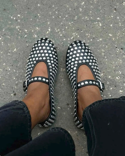 Amalie Rhinestone Ballerinas