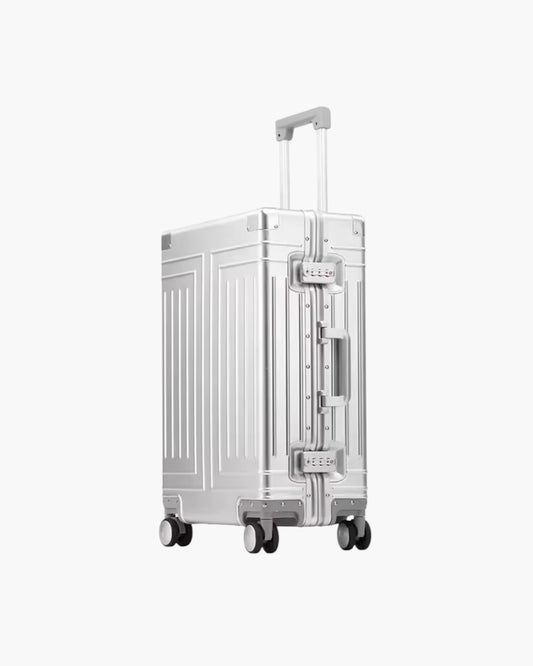 Firkantet aluminiumskuffert