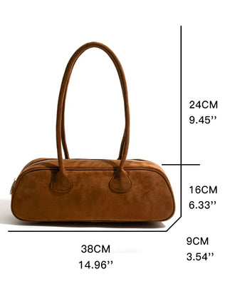 Aya Taske - Vegansk Ruskind - Små tasker - Khaia