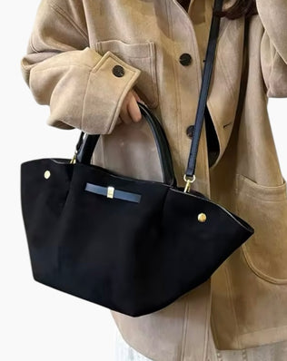 Mira Taske - Vegansk ruskind - Skuldertasker - Khaia