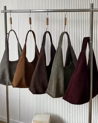 Hobo taske i ruskind