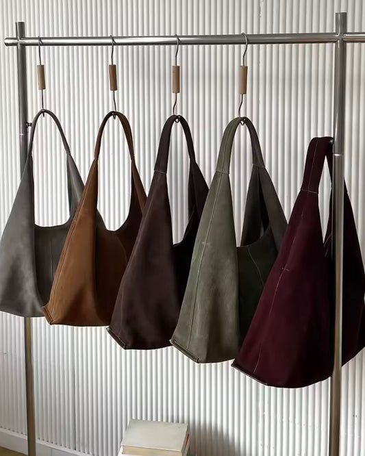 Hobo taske i ruskind