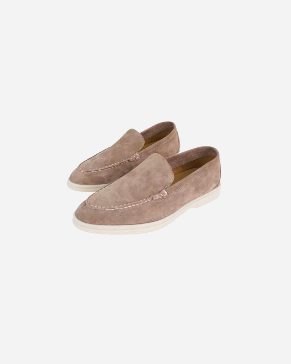 Loafers i ruskind