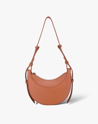 Polly Halvmåne Taske - Brun - Små tasker - Khaia