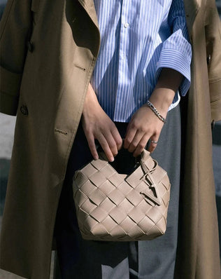 Jade Flettet Taske - Små tasker - Khaia