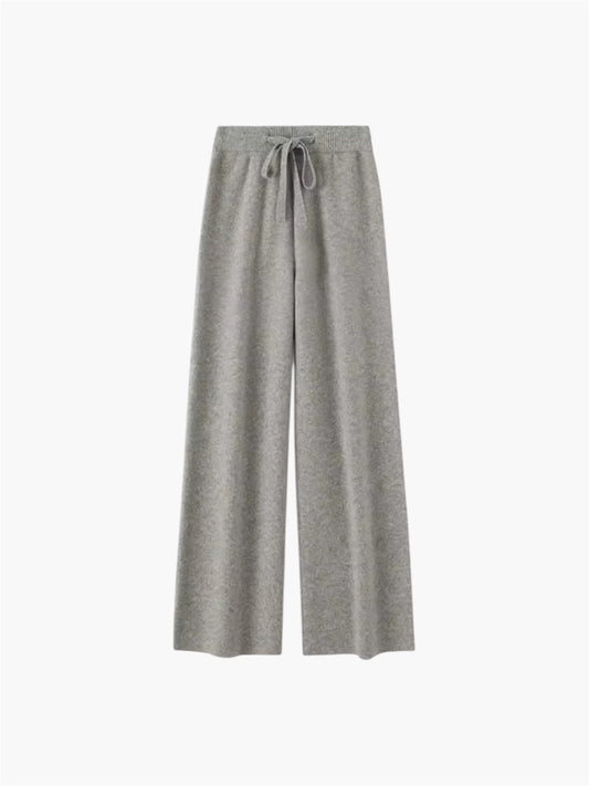 Bukser i uld med bindebånd