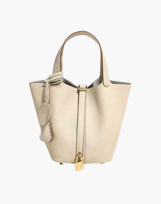 Bucket taske med hængelås