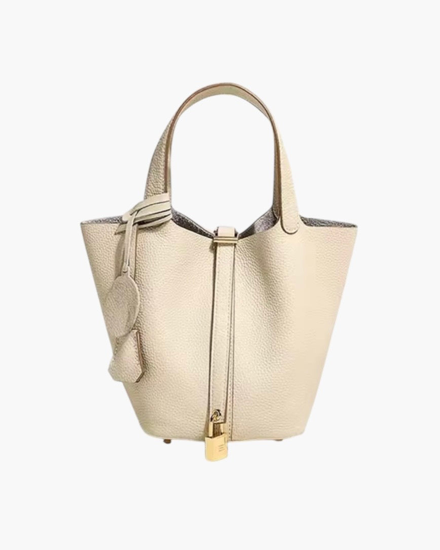 Bucket taske med hængelås