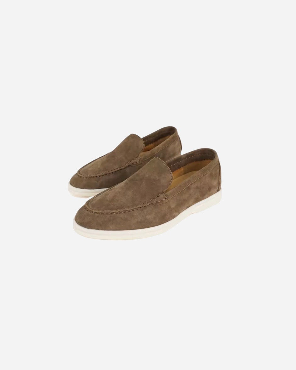 Loafers i ruskind