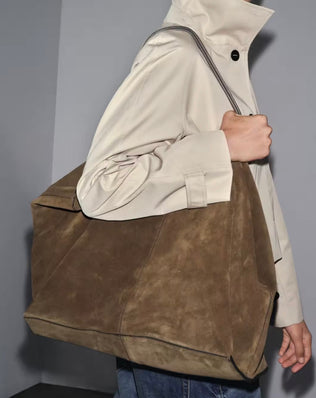 Stor shopper i ruskind