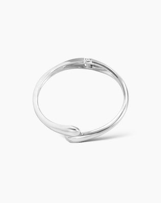 Armbånd med buede ender - Sølv - Khaia