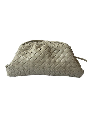Jessica Flettet Clutch - 37 cm - Beige - Clutches