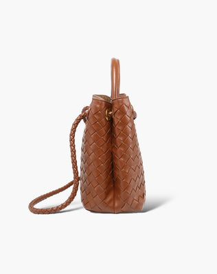 Liva Flettet Taske - 25 cm - Små tasker - Khaia