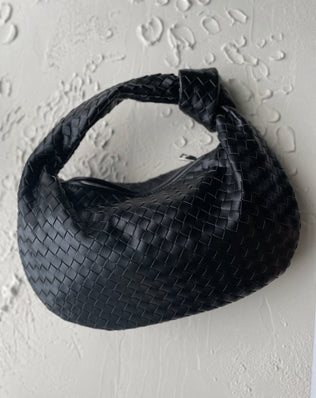 Fiona Flettet Taske - 40 cm - Skuldertasker