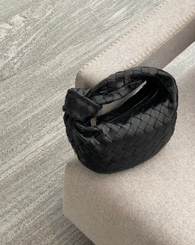 Fiona Flettet Taske - 28 cm - Små tasker