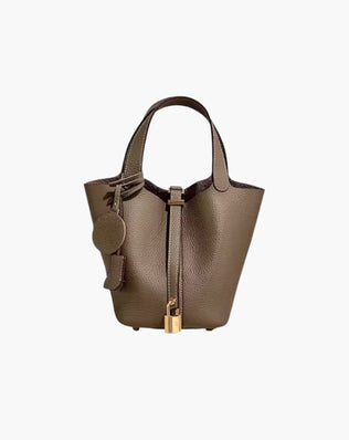 Bucket taske med hængelås