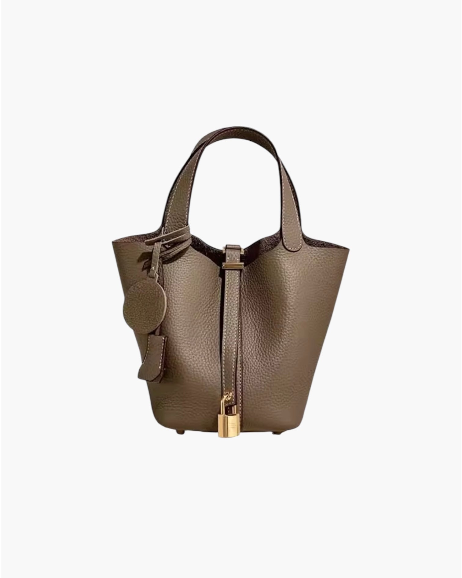 Bucket taske med hængelås