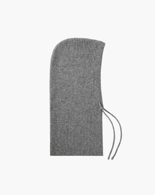 Balaclava i uld med snører