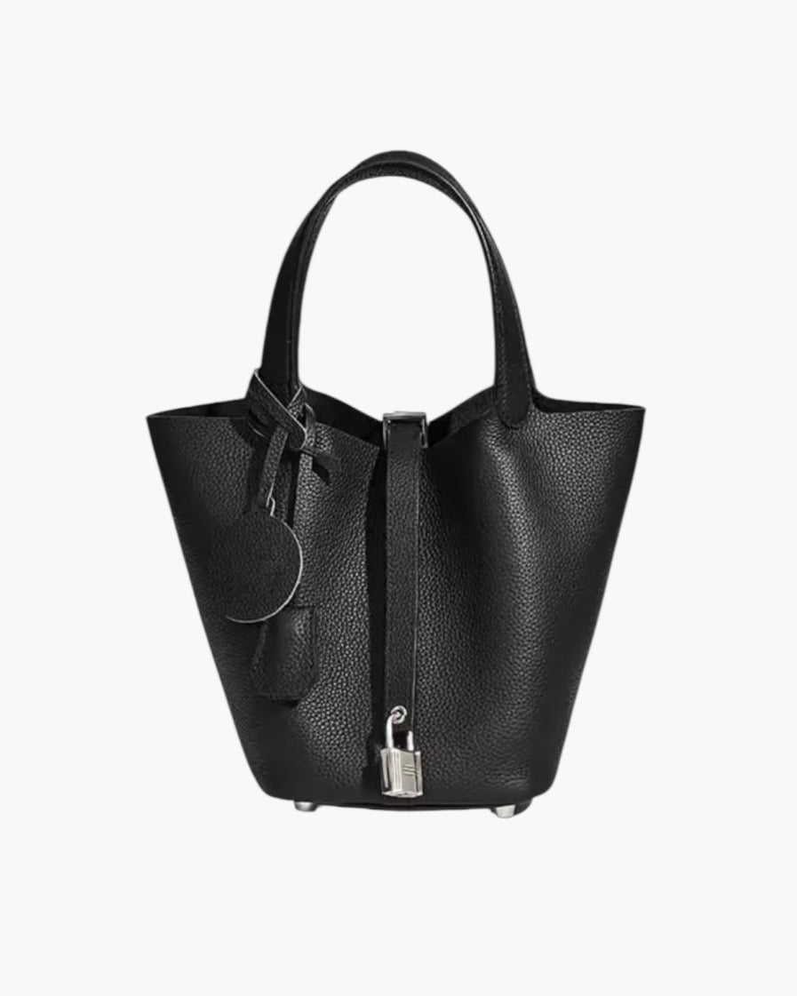 Bucket taske med hængelås