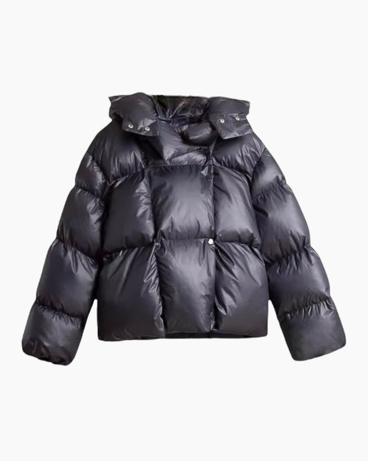 Kort Oversize Puffer Jakke