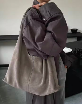 Hobo taske i ruskind