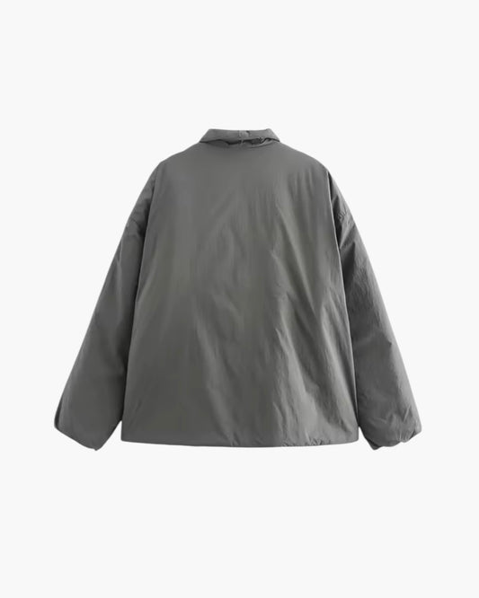 Kimono wrap jakke med bindebånd