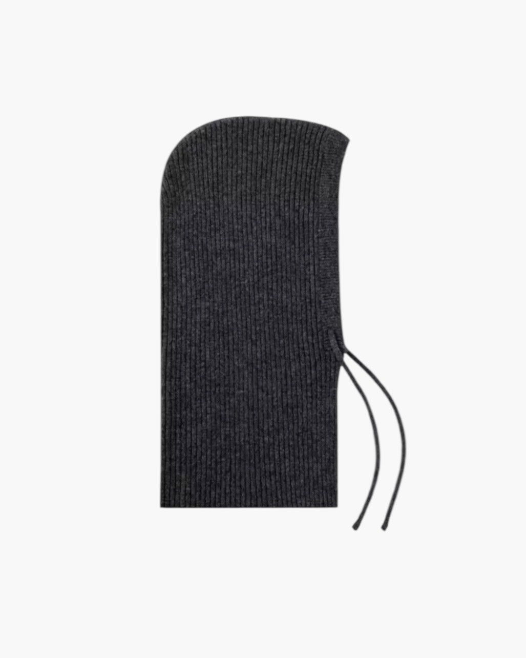 Balaclava i uld med snører