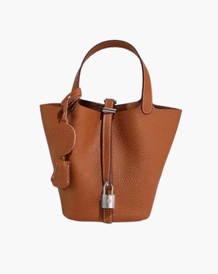 Bucket taske med hængelås