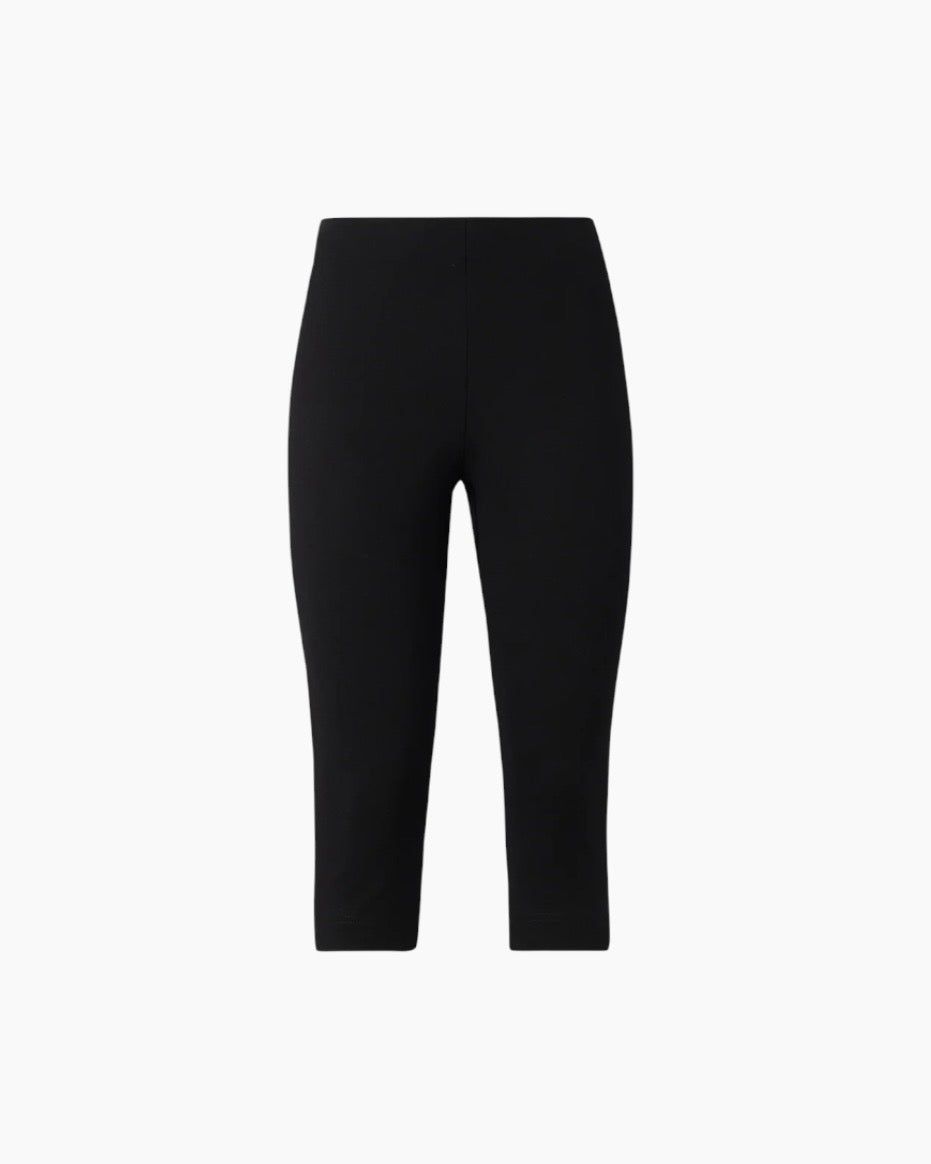 Elastiske capri bukser