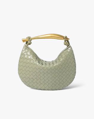 Ellie Flettet Taske - 27 cm - Oliven - Små tasker - Khaia