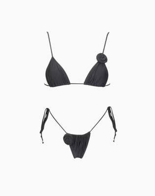 Bikini med roset-detaljer