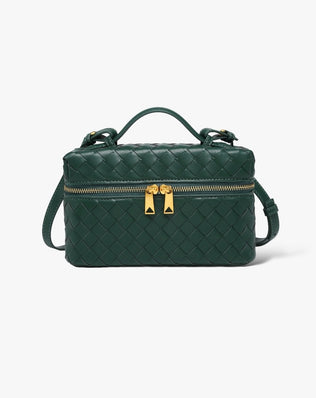 Jessica Firkantet Taske - Mørkegrøn - Små tasker - Khaia