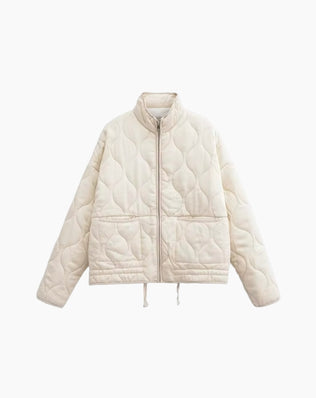 Quiltet jakke - Råhvid / S - Jakker - Khaia