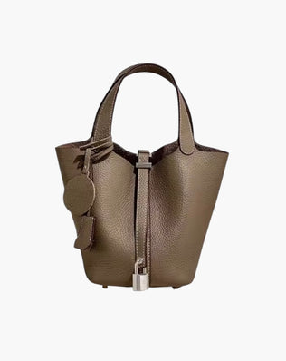 Bucket taske med hængelås