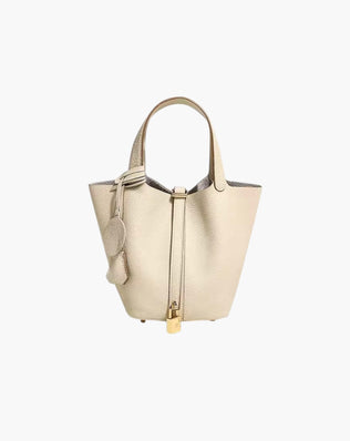 Bucket taske med hængelås