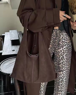 Hobo taske i ruskind