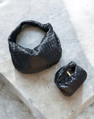 Fiona Flettet Taske - 28 cm - Små tasker