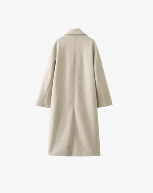 Julia Dobbeltradet Frakke - Frakker - Khaia