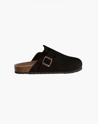 Boston sandaler/hjemmesko i ruskind