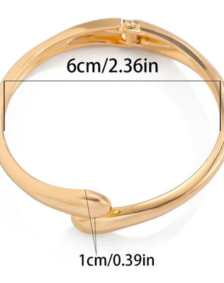 Armbånd med buede ender - Khaia