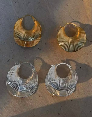 Cirkulære Øreringe