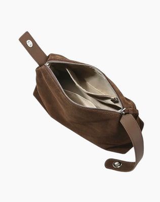 Evelyn Taske - Ægte ruskind - Små tasker - Khaia