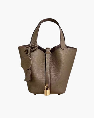 Bucket taske med hængelås