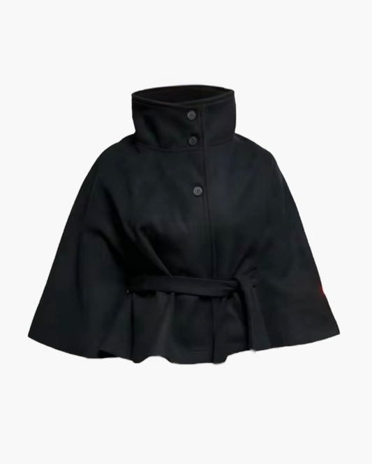 Kappejakke med bælte