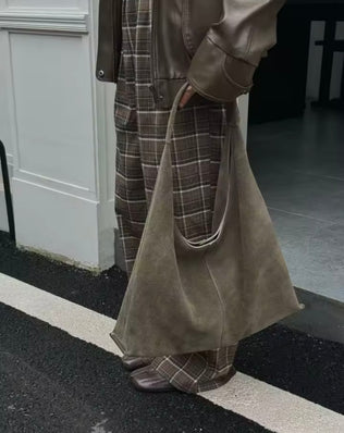 Hobo taske i ruskind