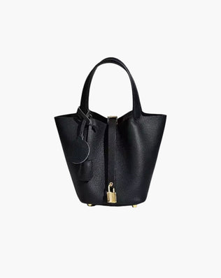 Bucket taske med hængelås