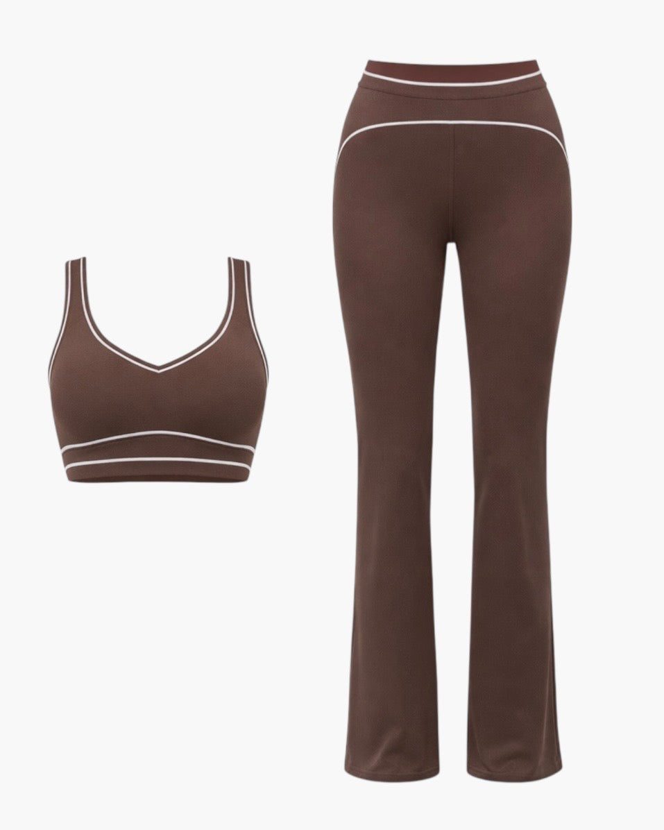 Træningssæt med bukser og top