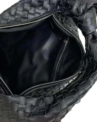 Fiona Flettet Taske - 40 cm - Skuldertasker